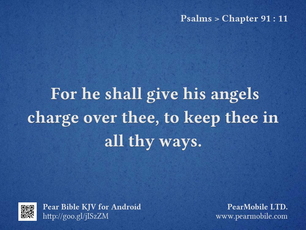 Psalms, Chapter 91:11